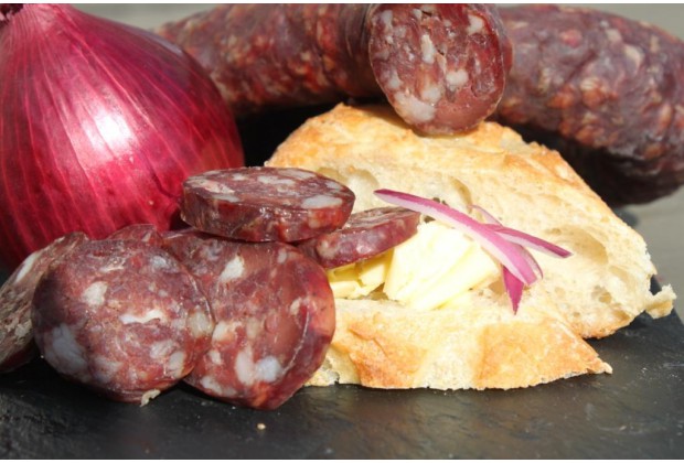 Saucisse sèche de foie